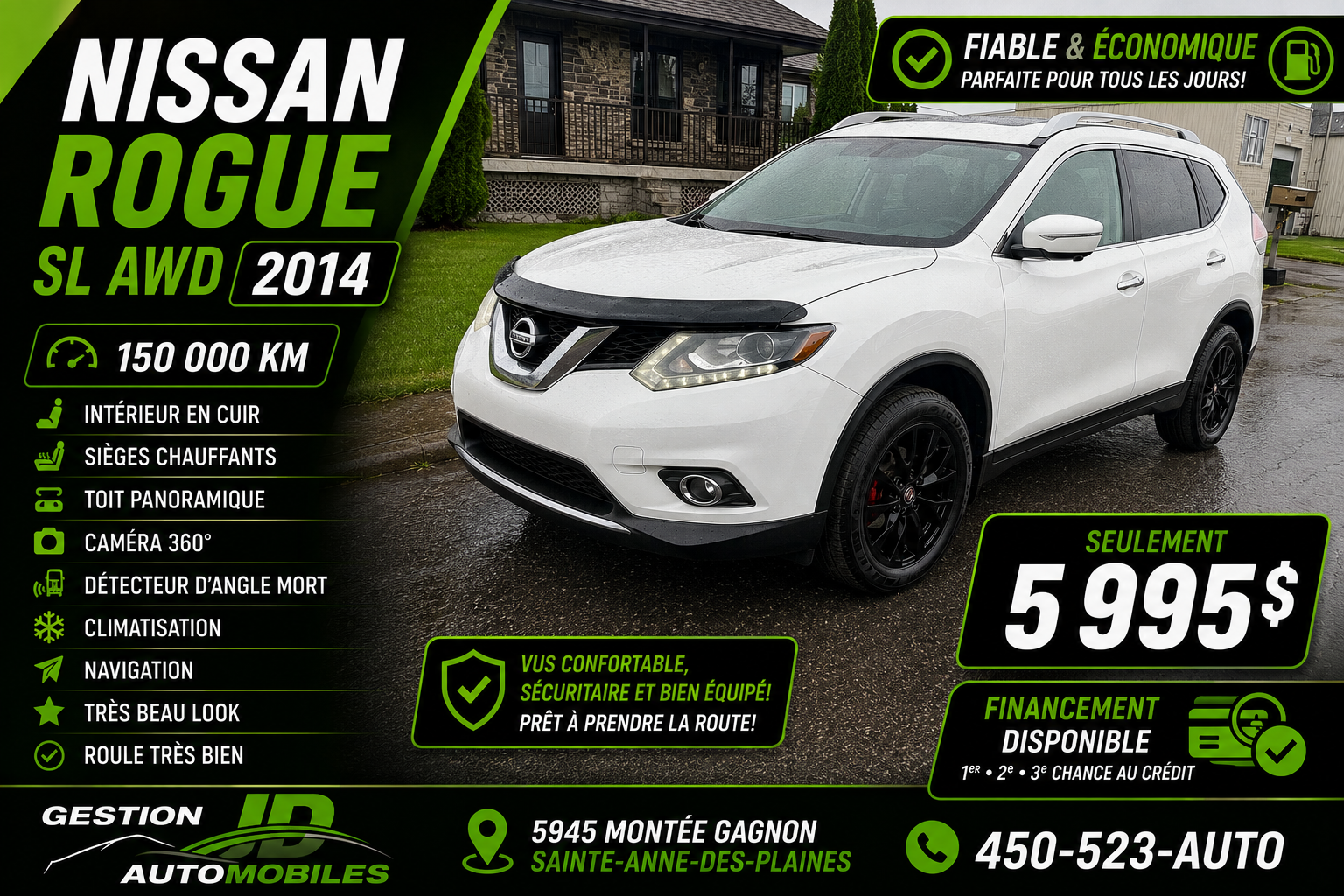 Nissan rogue 2014