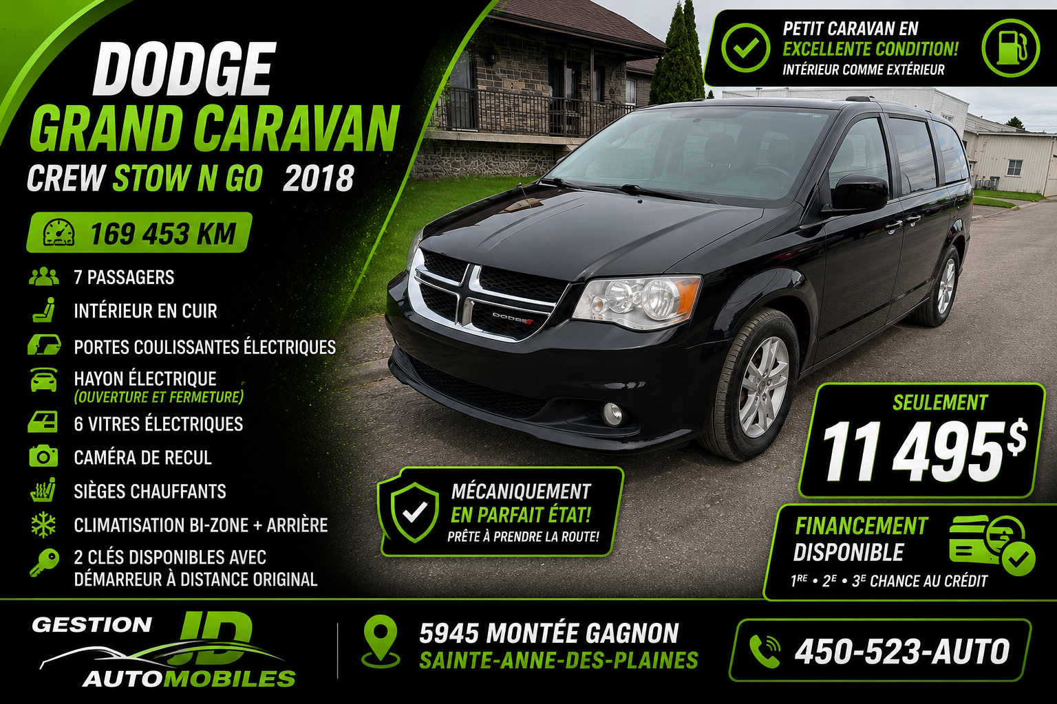 Dodge Grand-Caravan 2018